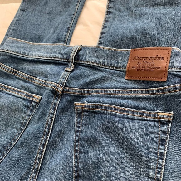 Abercrombie Straight Stretch Men’s Jeans 31x30 - Picture 5 of 6